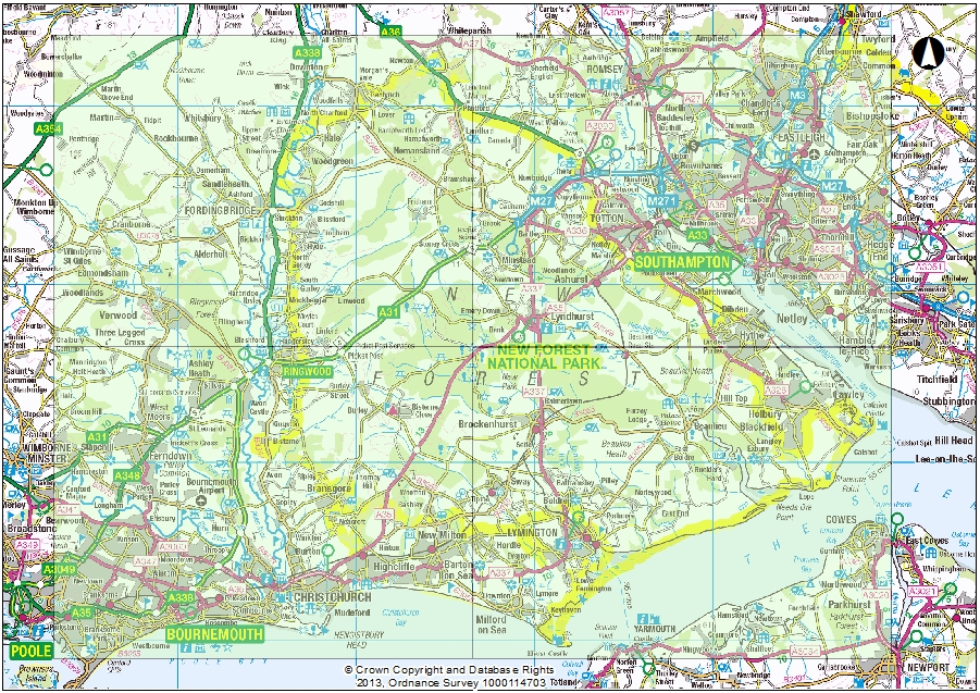 New Forest NPA LiBAR Map